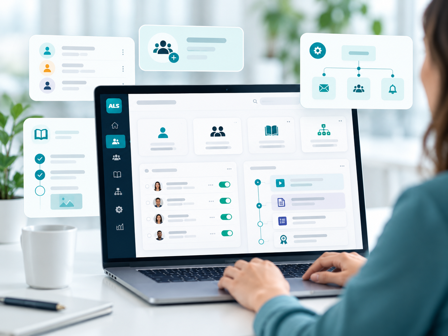 LMS implementation planning dashboard