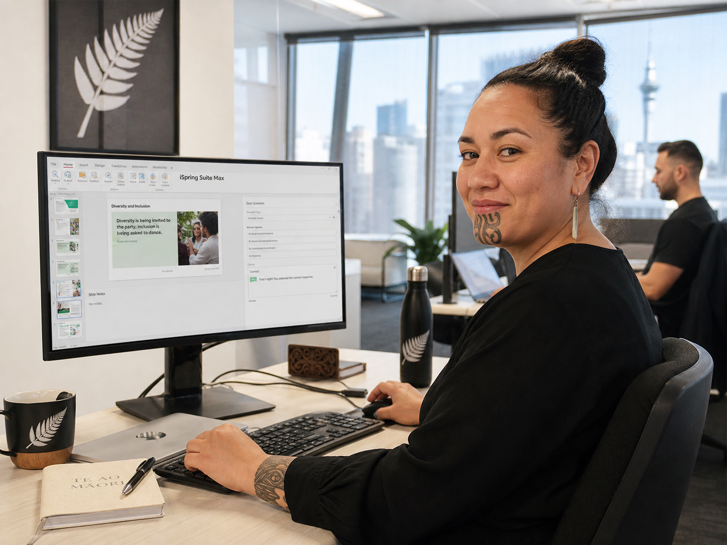 iSpring learning environment designed for straightforward adoption